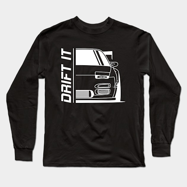 S13 Drift It Long Sleeve T-Shirt by GoldenTuners